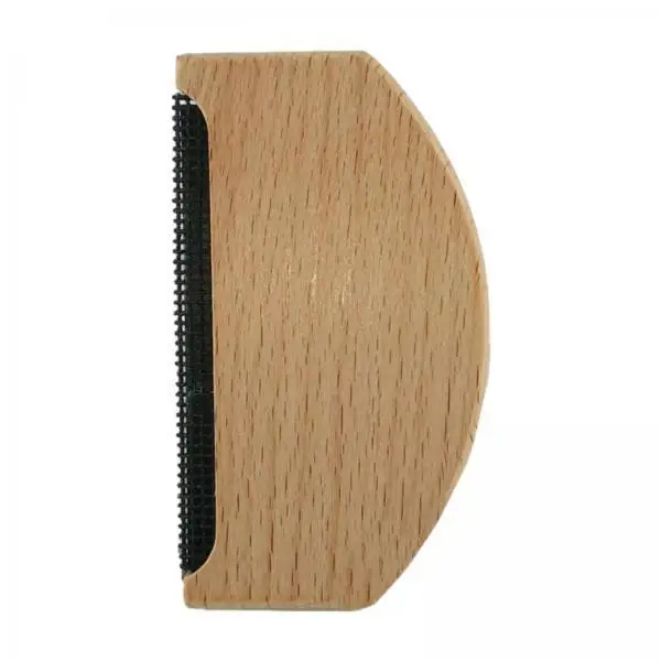 Quitapelusas portátil de madera para ropa y tejidos - imagen 2