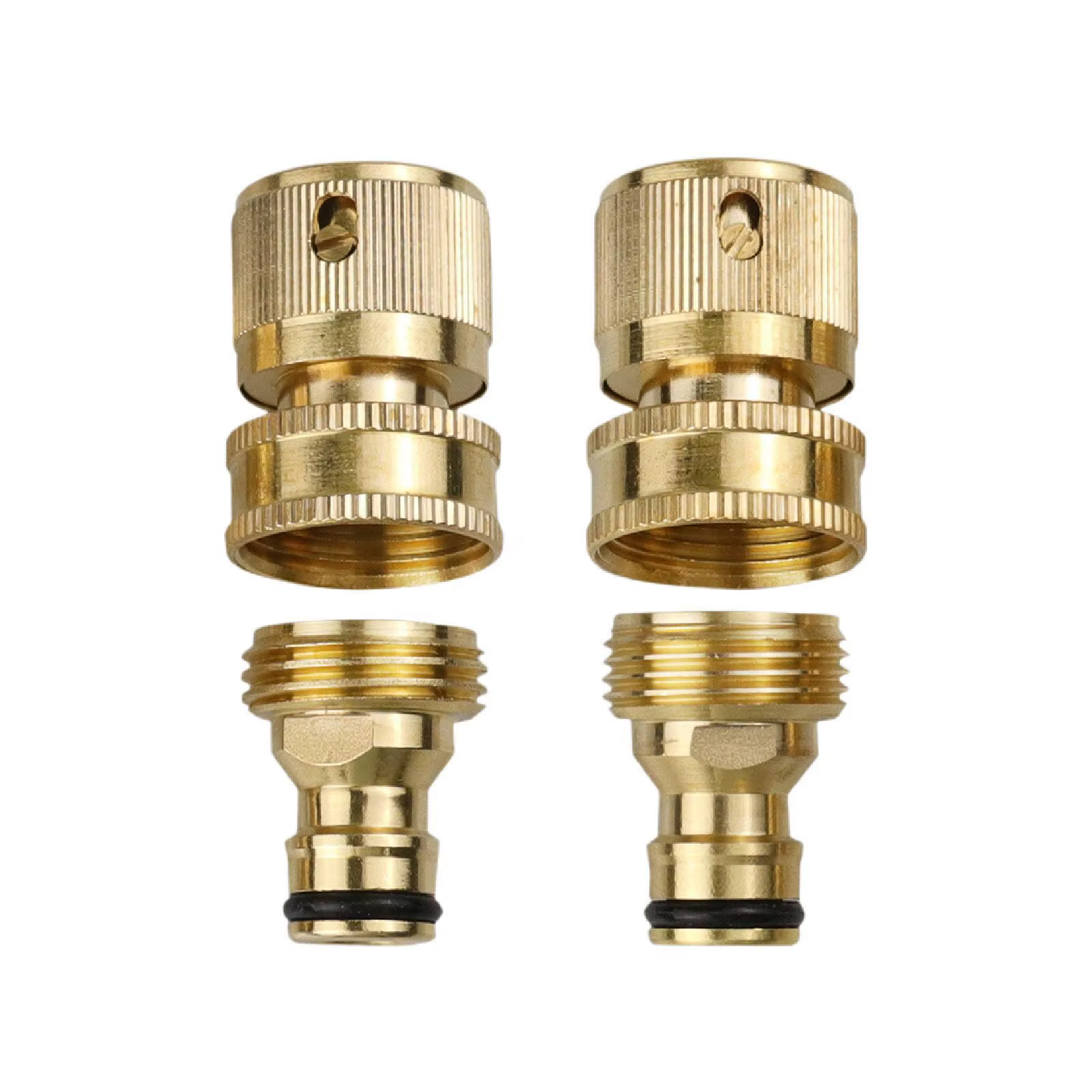 Conector rápido para riego y limpieza