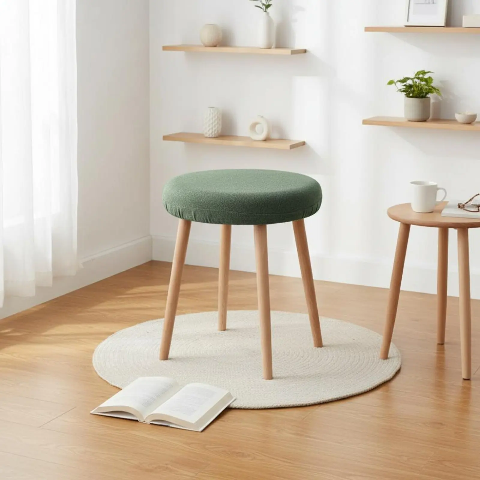 Funda elástica antipolvo para taburete: asiento gatos y perros - imagen 5