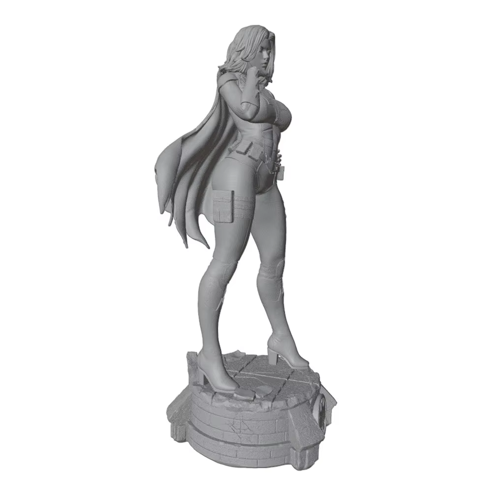 Figura decorativa gris impresa en 3D para gatos y perros - imagen 4