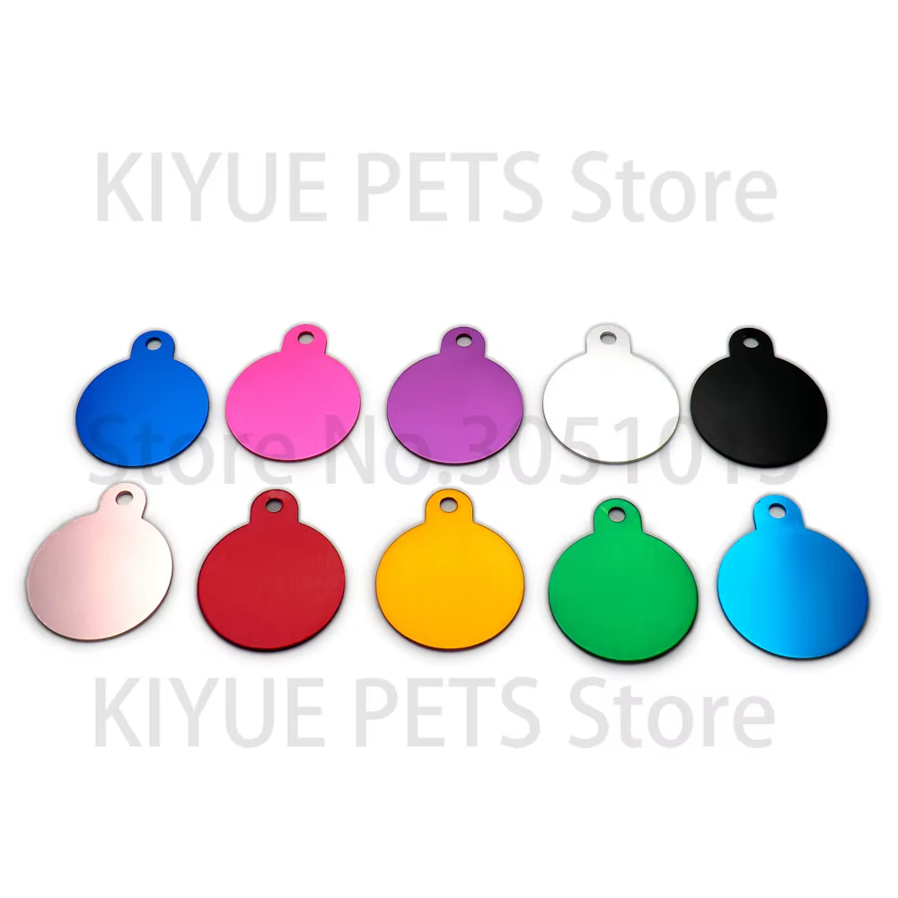 Etiquetas de identificación personalizadas en aluminio para perros y gatos - imagen 4
