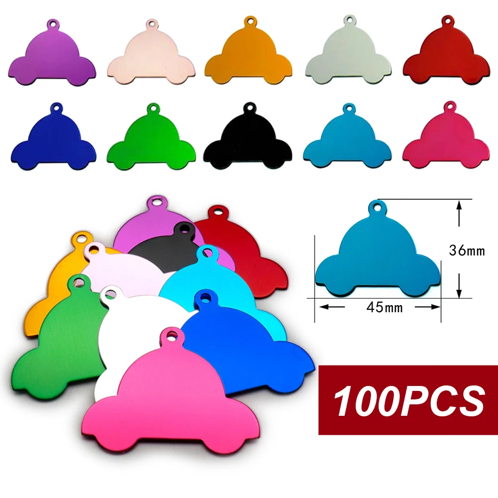 Set de llaveros con etiquetas de aluminio para personalizar
