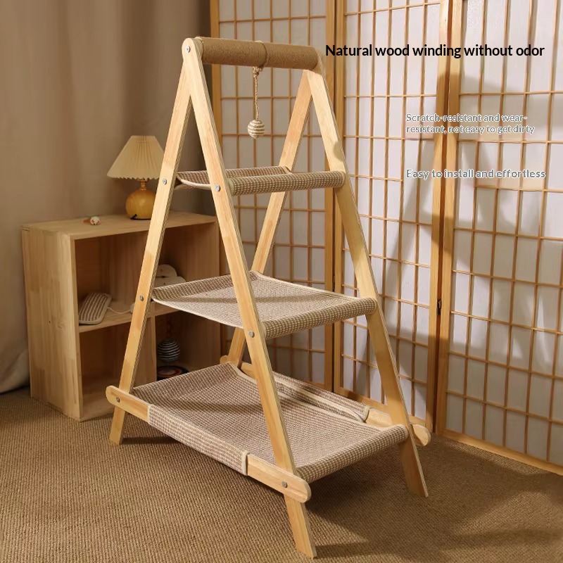 Detalles de la hamaca y cama para gatos