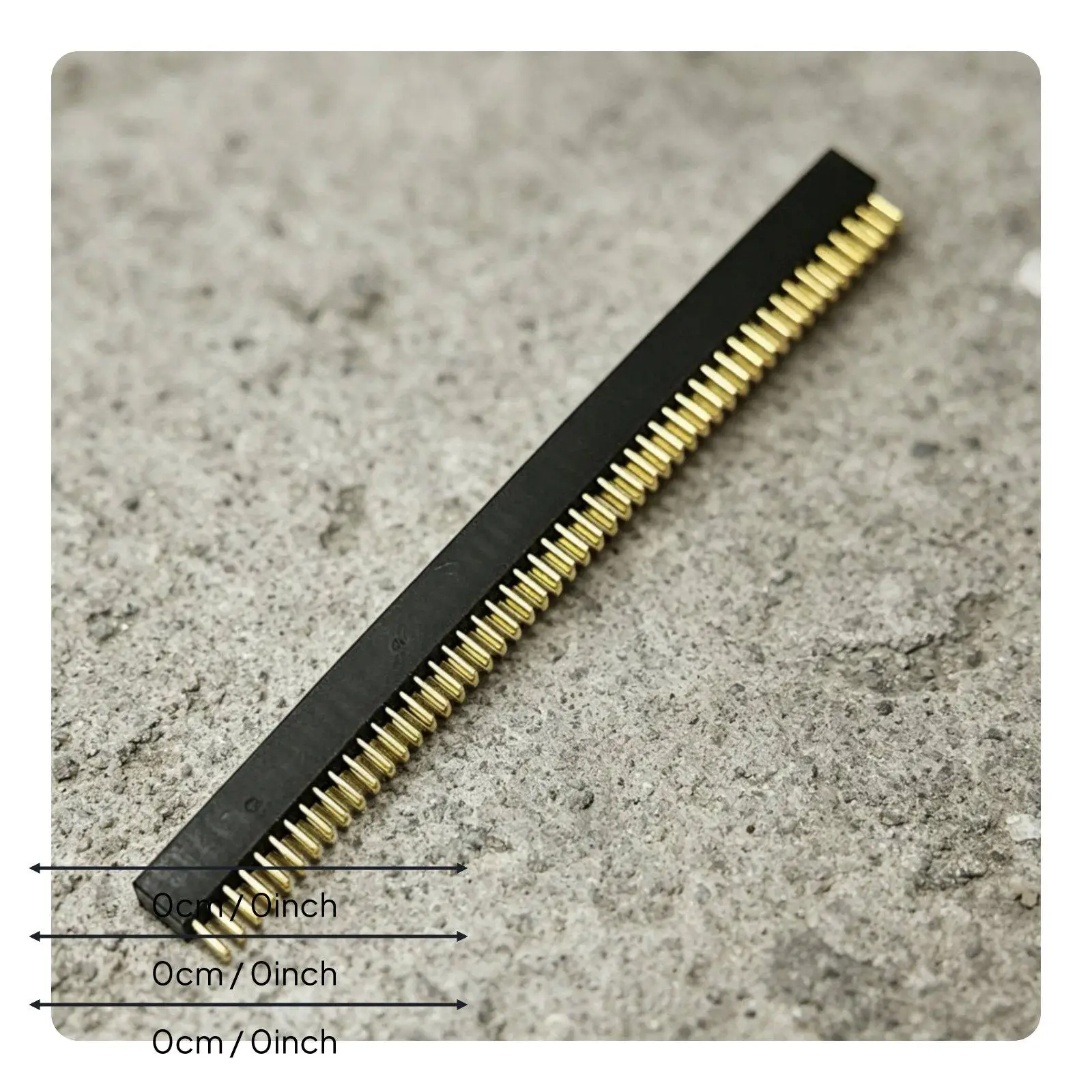 Conector Pines PCB 1,27 mm – Cable Hembra Macho - imagen 4