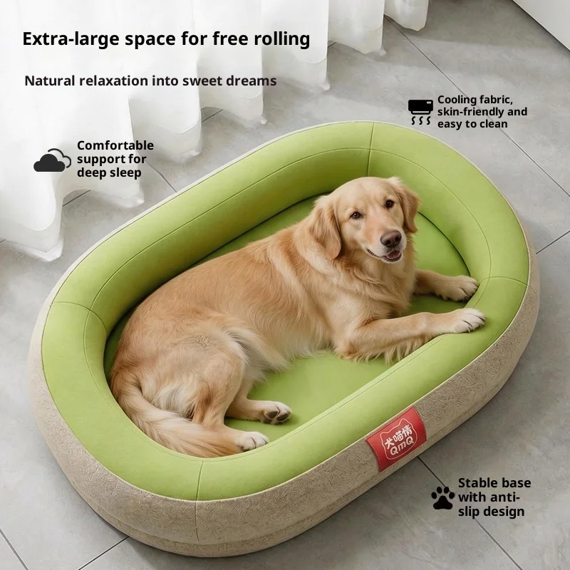 Colchoneta impermeable y antimordidas para perros con funda lavable - imagen 4