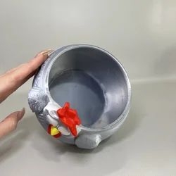 Tazón Decorativo con Forma de Gallina para Comida y Mesa