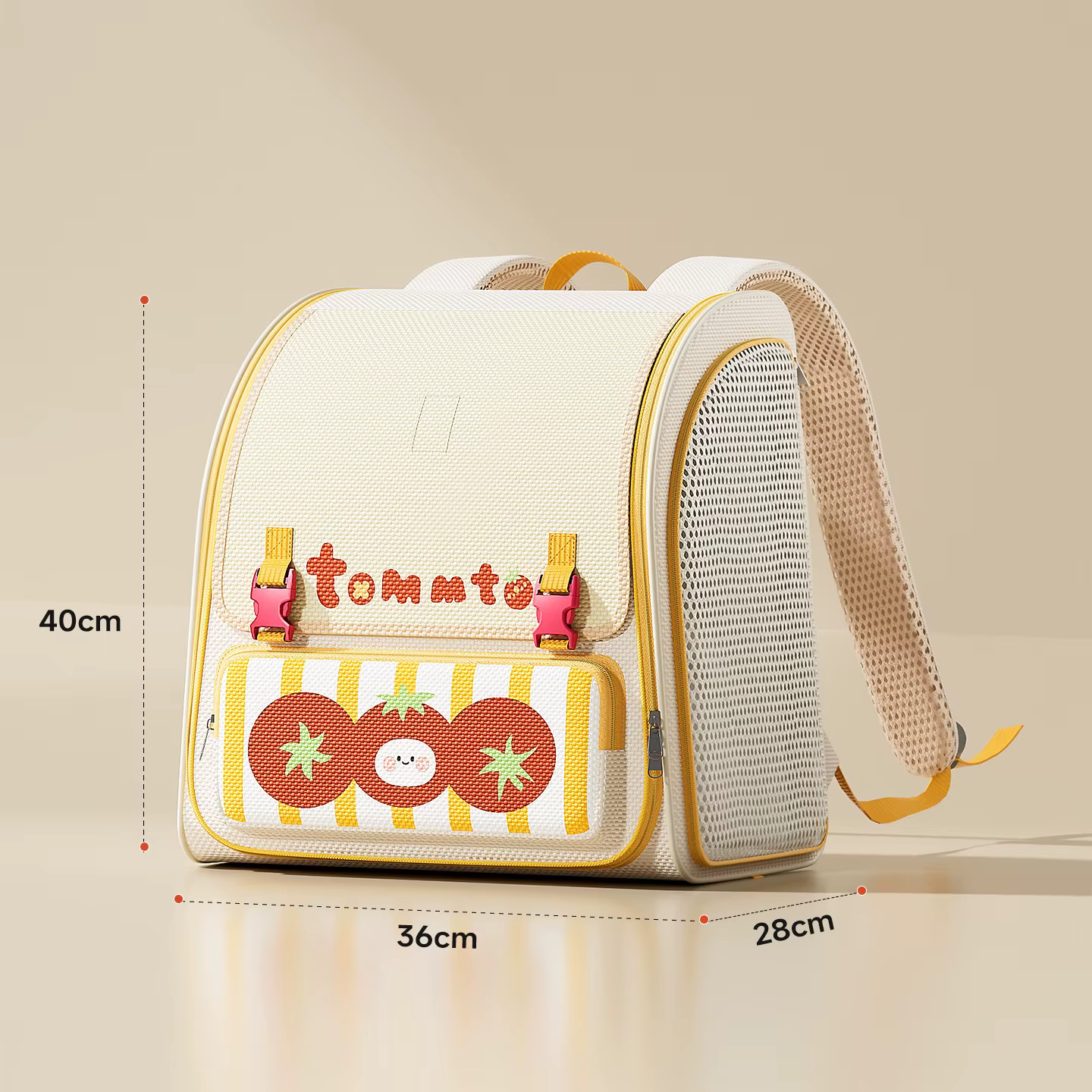 Mochila de transporte gran capacidad para gatos y perros
