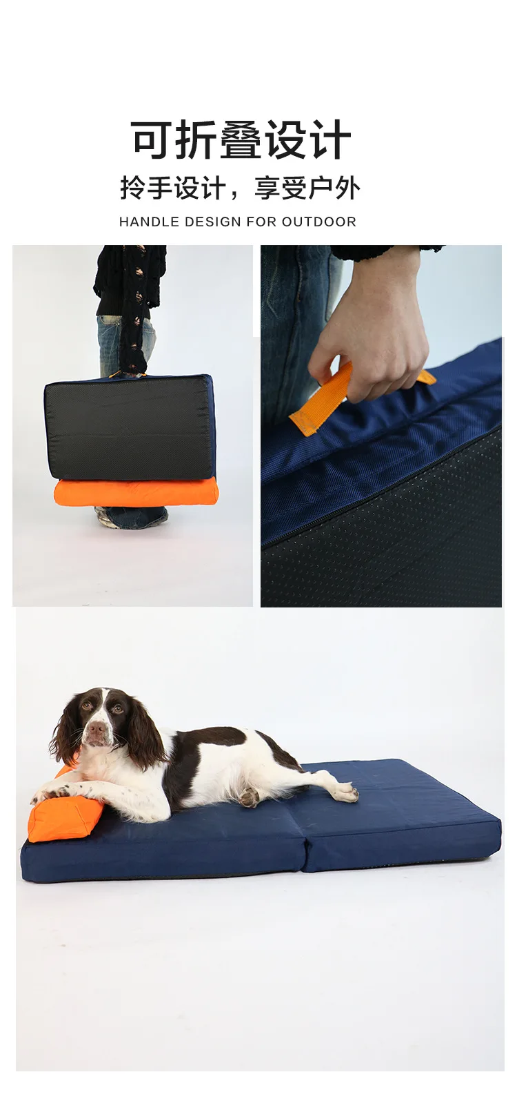 Detalle de la tela Oxford impermeable