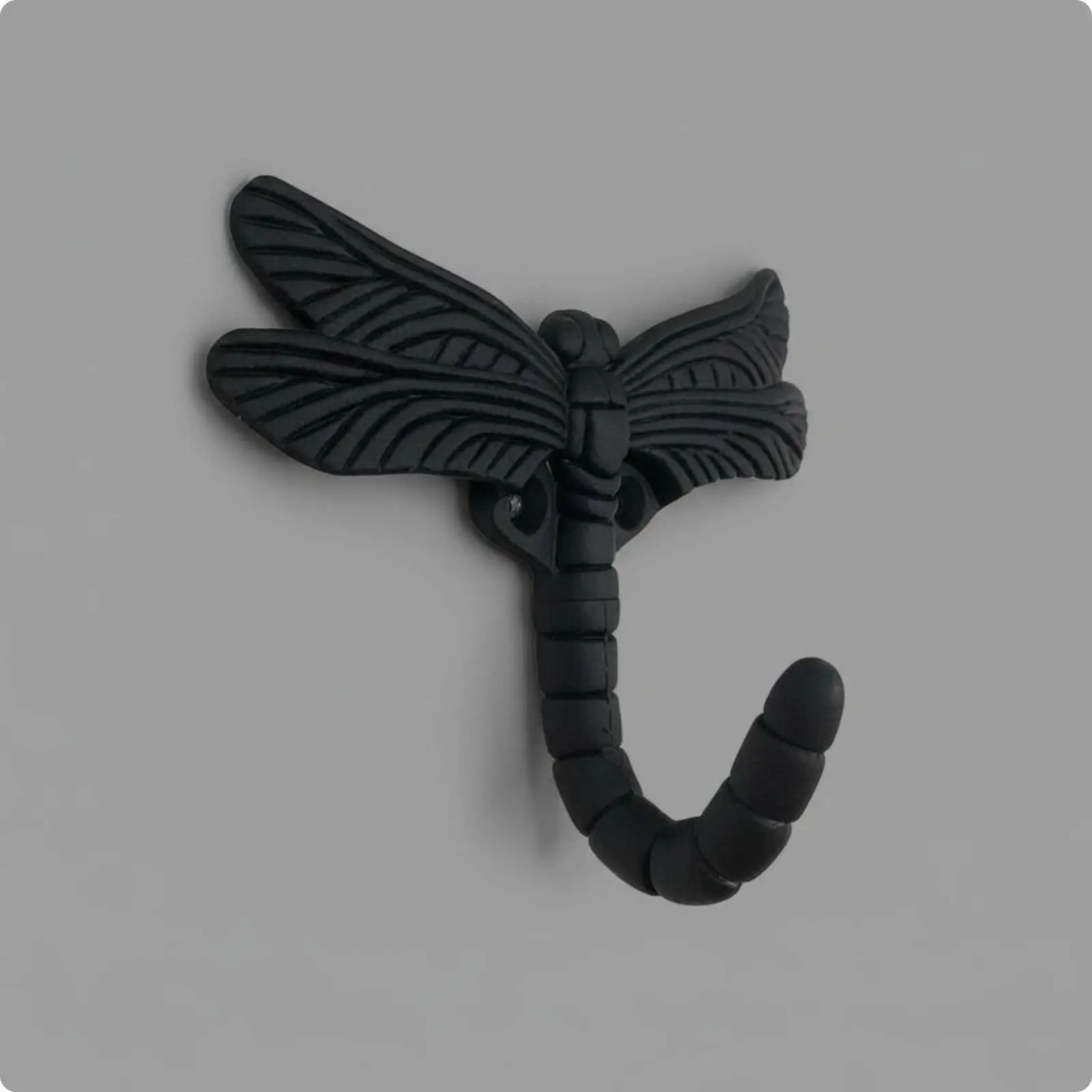 Gancho Decorativo Libélula para Pared – Perchero Metal para Ropa y Accesorios