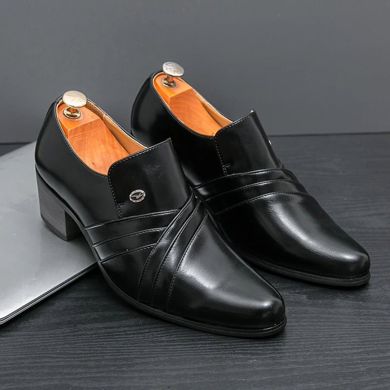 Zapatos formales hombre – Mocasines clásicos para oficina - imagen 4