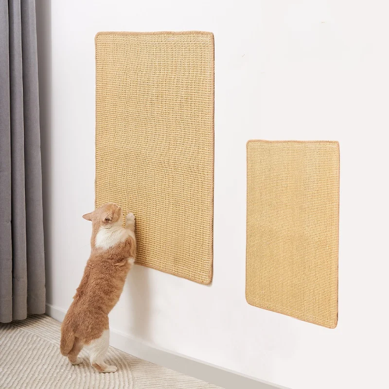 Rascador adhesivo de cáñamo de Sisal para gatos