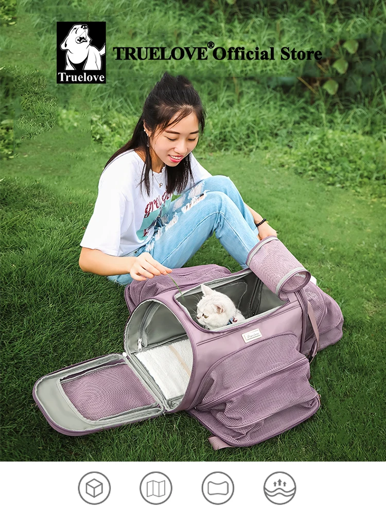 Transportín mochila TRUELOVE vista frontal