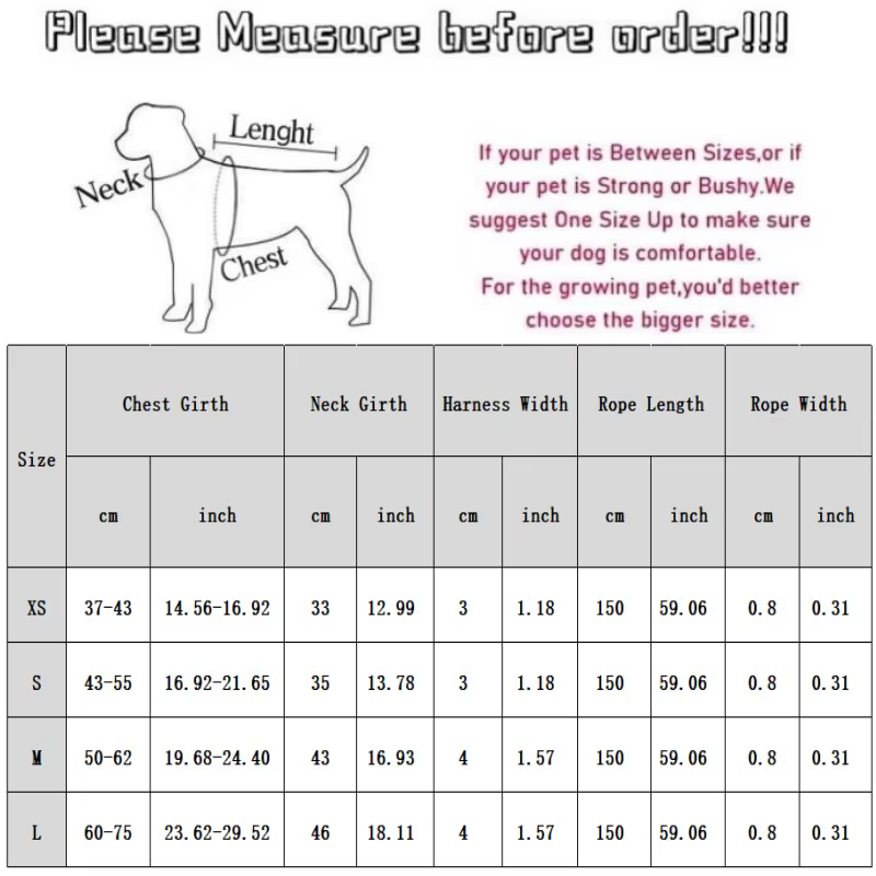 Arnés de paseo transpirable con asa para perros y gatos pequeños - imagen 5