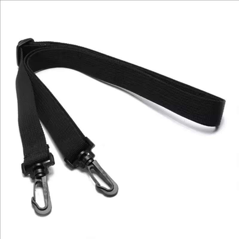 Correa bandolera ajustable para bolso de gato y perro, negro - imagen 3