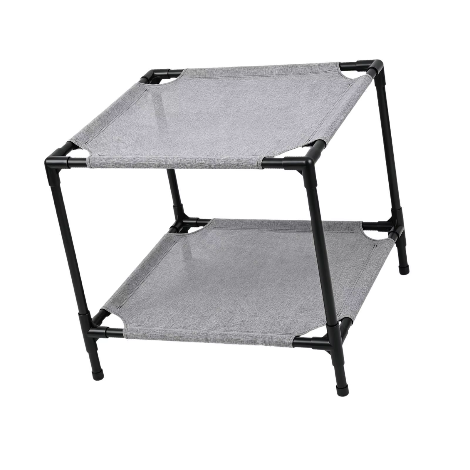 Cama doble elevada para gatos – Refrescante, transpirable y portátil - imagen 5