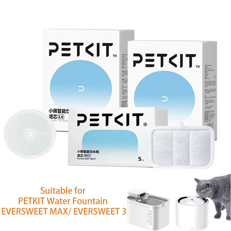 Filtros PETKIT Eversweet MAX/3 – Recambios para Bebedero de Gato