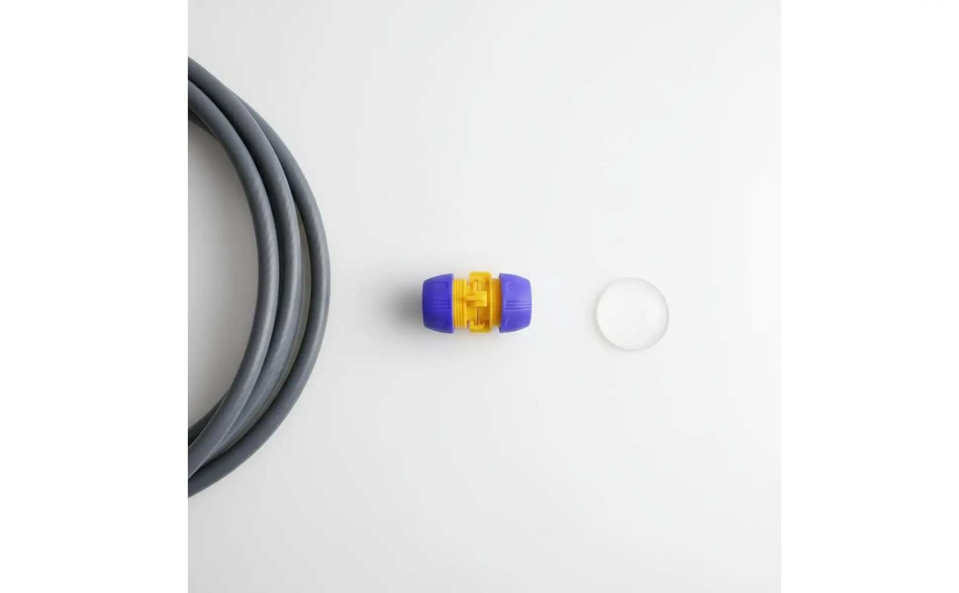 Conector de tubería de agua de 1 pulgada en plástico PP