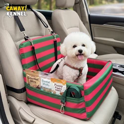 Asiento elevador impermeable para perro en coche