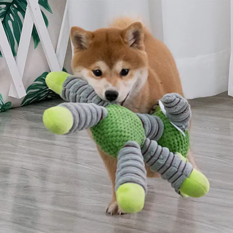 Peluche interactivo grande para perros y gatos – Suave y resistente a mordiscos - imagen 5