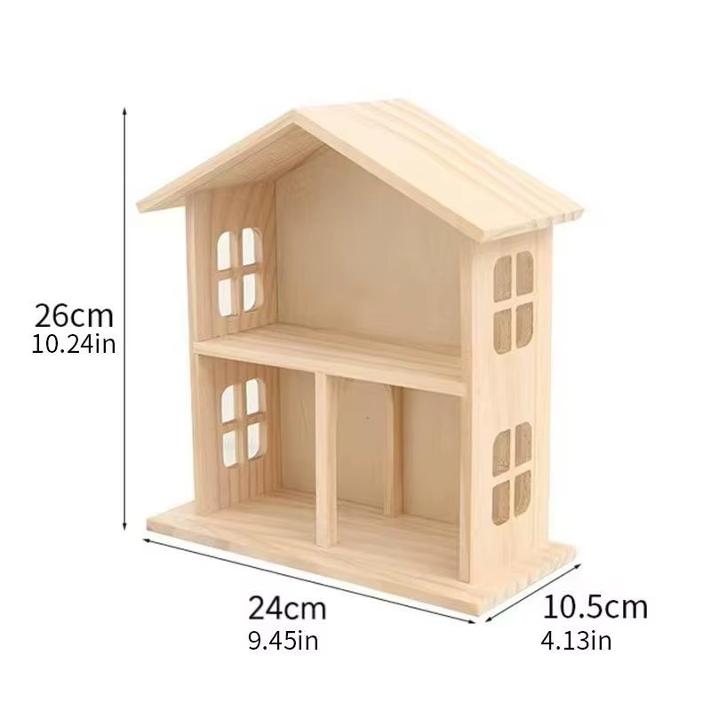 Organizador de madera para juguetes de gato y perro en escritorio - imagen 2