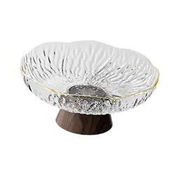 Plato frutero para snacks con pedestal extraíble, perros y gatos
