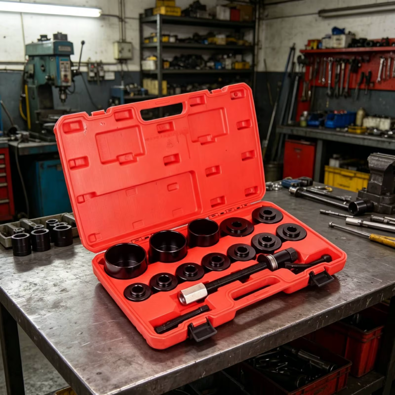 Kit extracción e instalación rodamientos rueda para perro y gato
