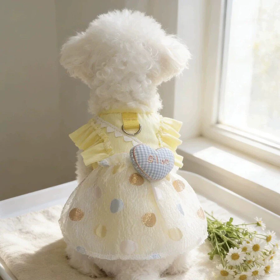 Falda transpirable para perro pequeño o mediano, ropa fresca - imagen 2