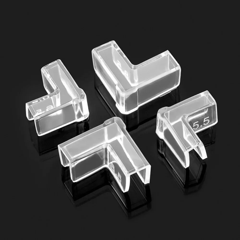 Protectores de esquinas transparentes de silicona para peceras - imagen 2