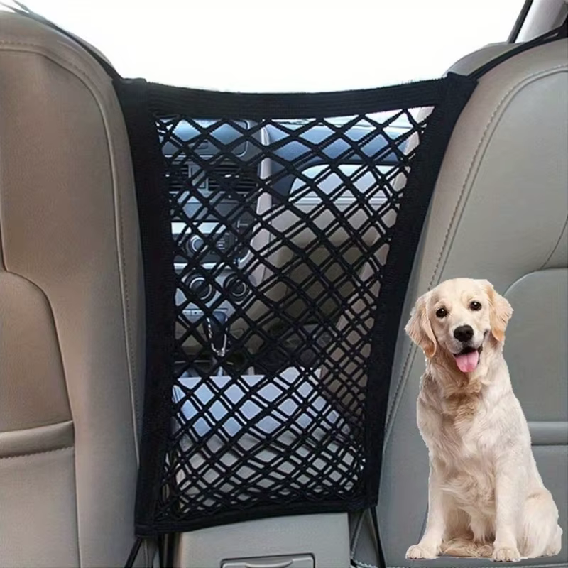 Barrera de Seguridad para Perros en el Coche – Malla Divisora Instalación Rápida - imagen 2