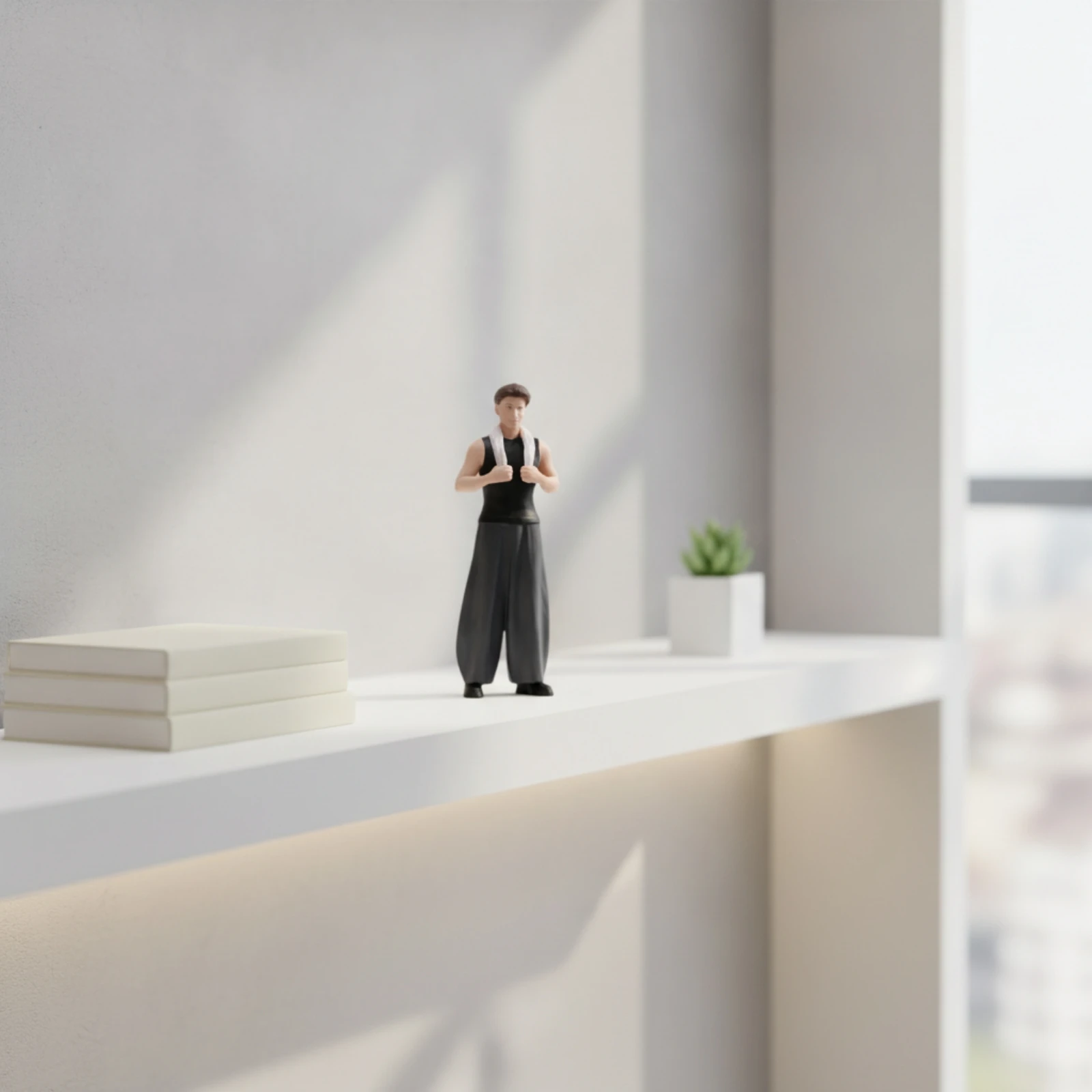 Figura de mecánico para dioramas y maquetas realistas - imagen 4