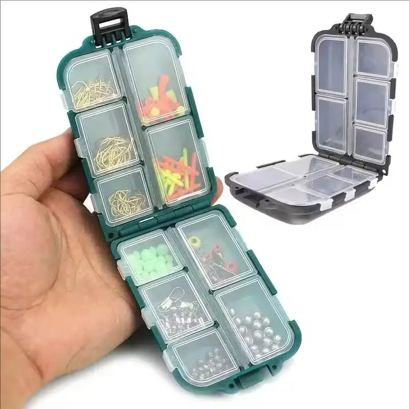 Caja de almacenamiento con compartimentos