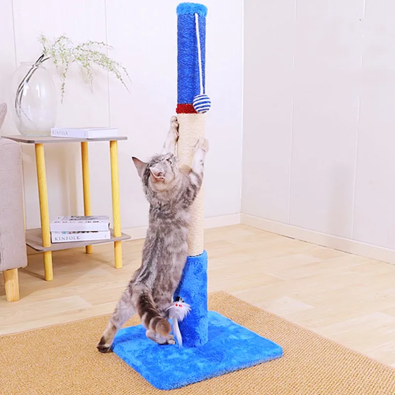 Rascador para gatos de sisal – Torre y protector de sofá - imagen 4