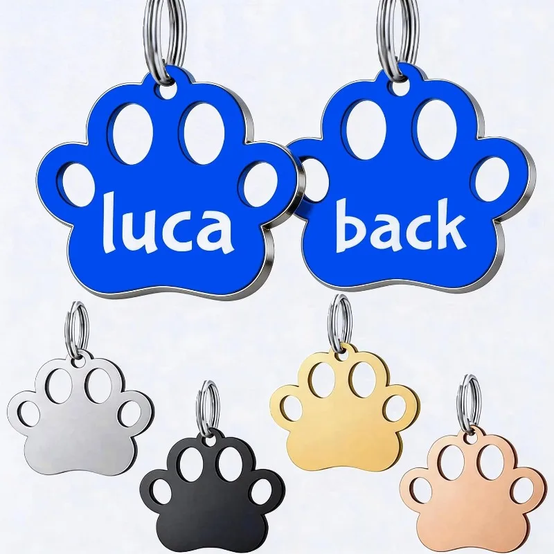 Placa identificación personalizada para perro – Nombre y teléfono grabados - imagen 5