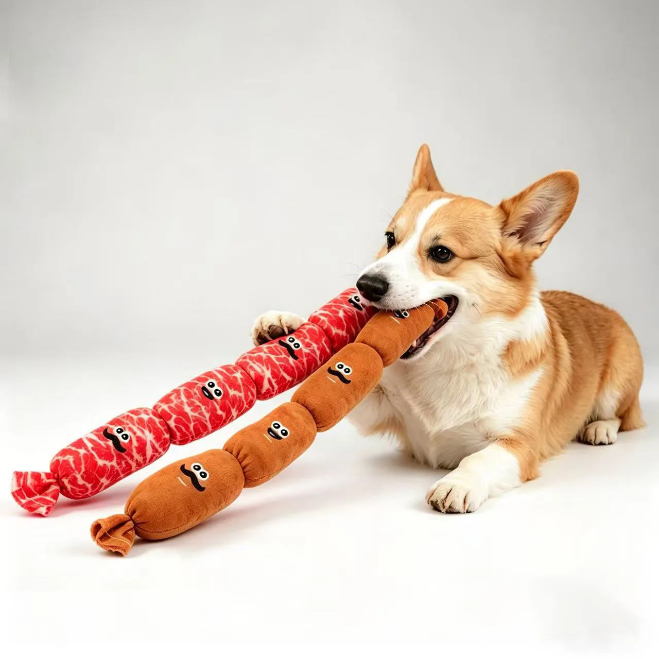 Juguete chirriante resistente para perro: limpia dientes, cachorros - imagen 3