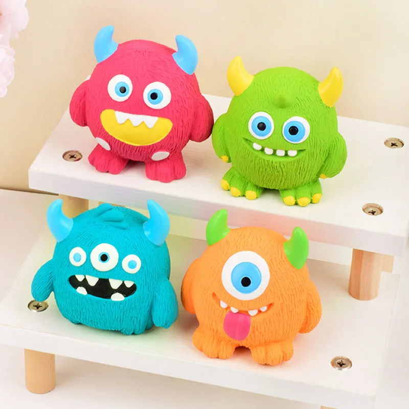 Juguete Squeaky Cyclops Monster frontal