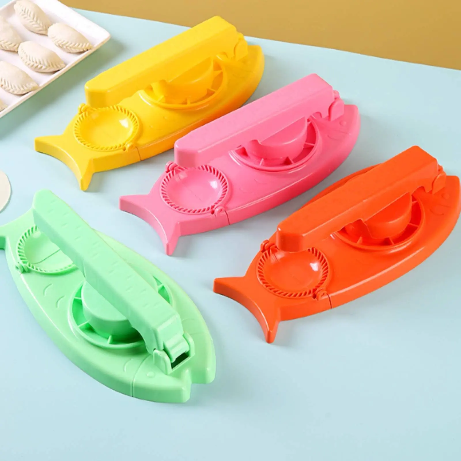 Prensa manual para dumplings y ravioles con mango ergonómico - imagen 5