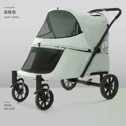 Carrito plegable con subida para perros – Silla ruedas portátil
