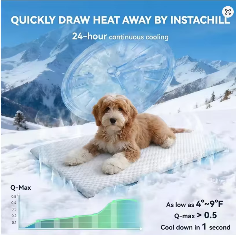 Alfombra refrescante lavable para mascotas