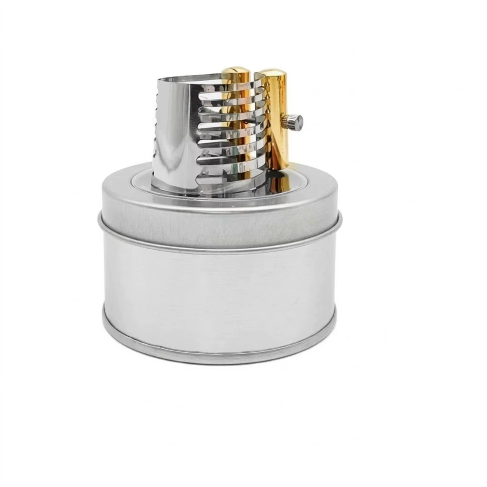 Ligadura metálica acanalada para clarinete y saxofón - imagen 4