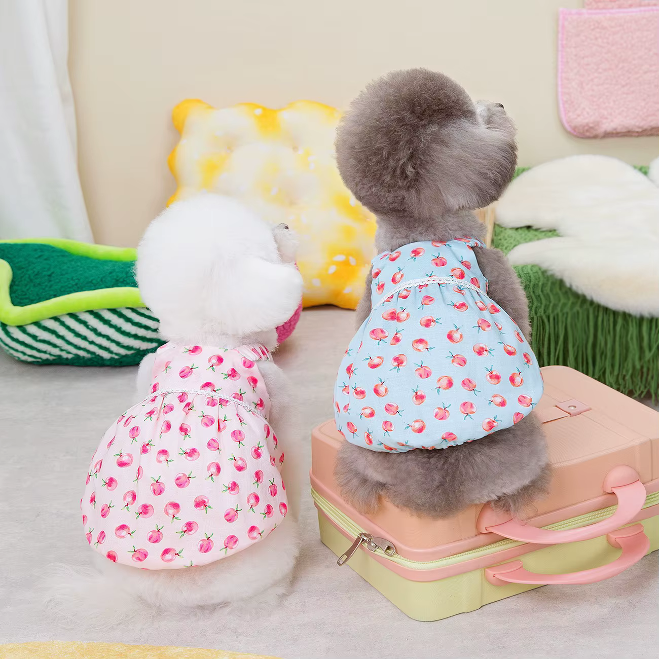 Vestido de verano para perros pequeños – Tipo princesa - imagen 5