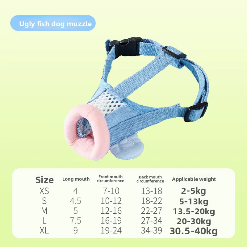 Bozal de malla transpirable para perros – Suave y ajustable - imagen 3