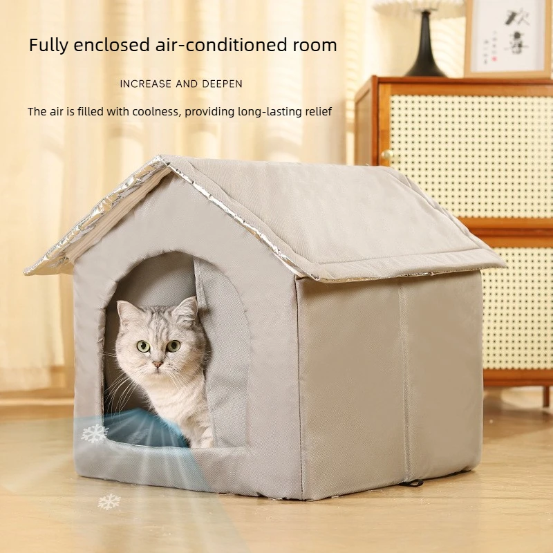 Cama iglú con refrigeración para gatos y perros – lujo todo el año - imagen 2