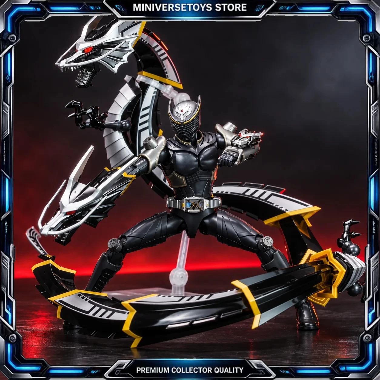 Figura articulada Kamen Rider Ryuga 1/144 – Modelo PVC coleccionable - imagen 5