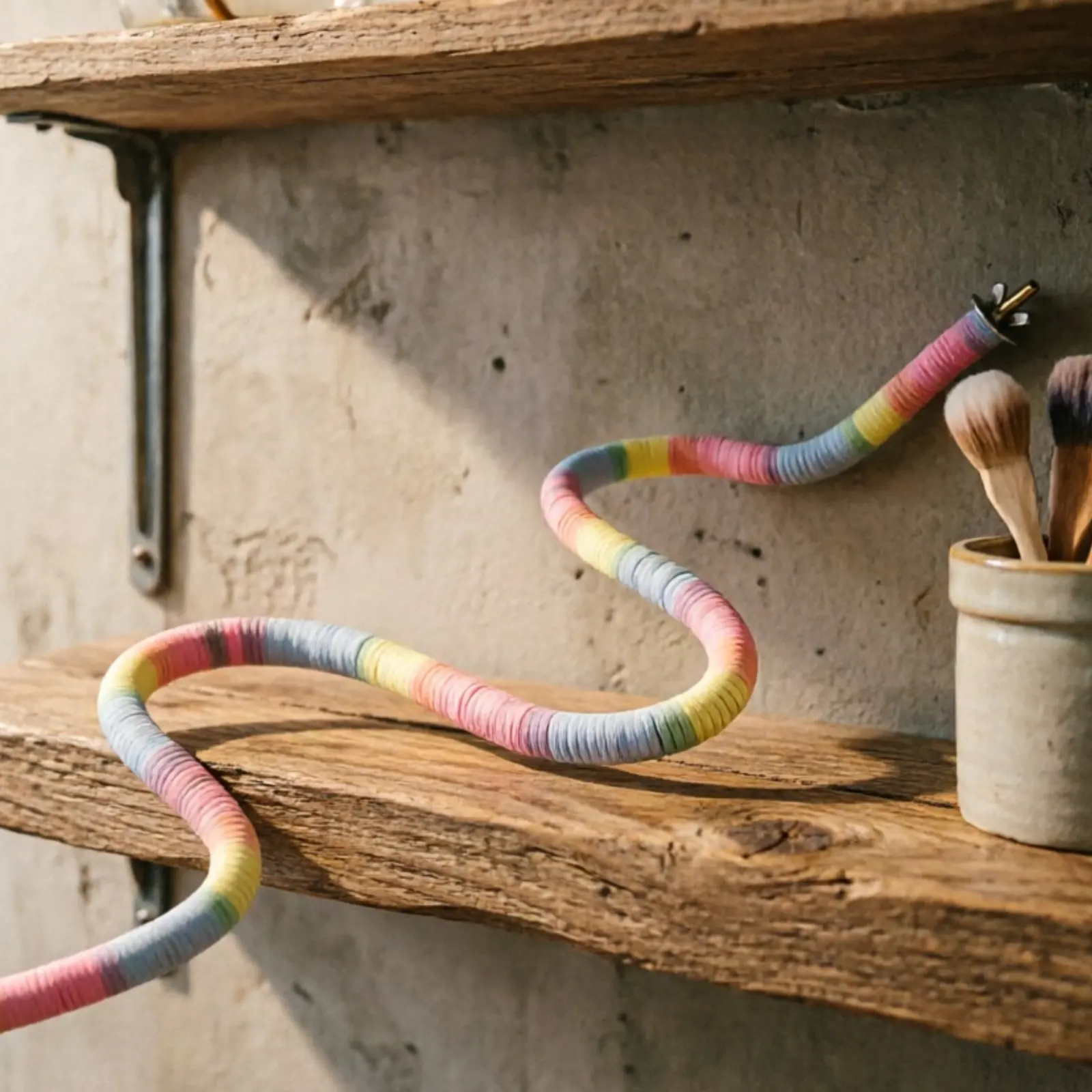 Cuerda para loros flexible de algodón moldeable, accesorio de perchas