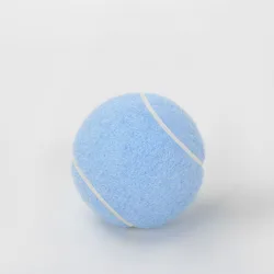 Pelota de goma y fieltro resistente para perros
