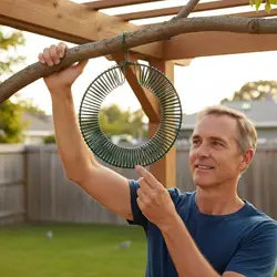 Soporte espiral para comedero de aves y ardillas, metálico y resistente al exterior
