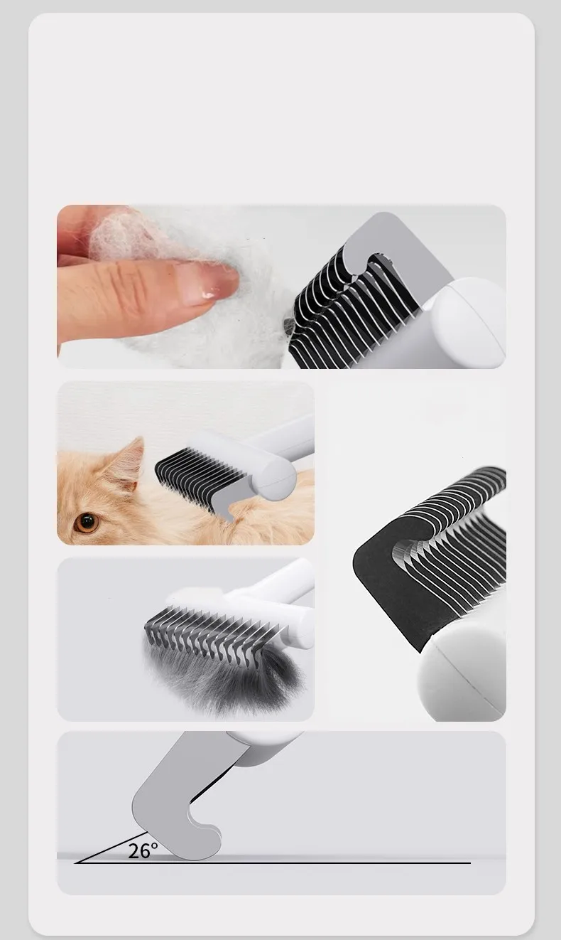 Removedor de pelo en acción
