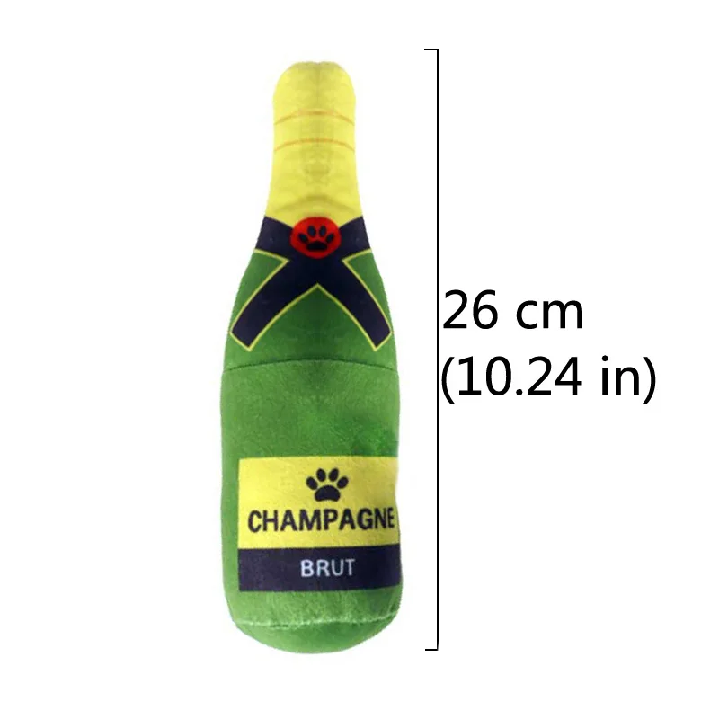 Juguete de whisky de felpa