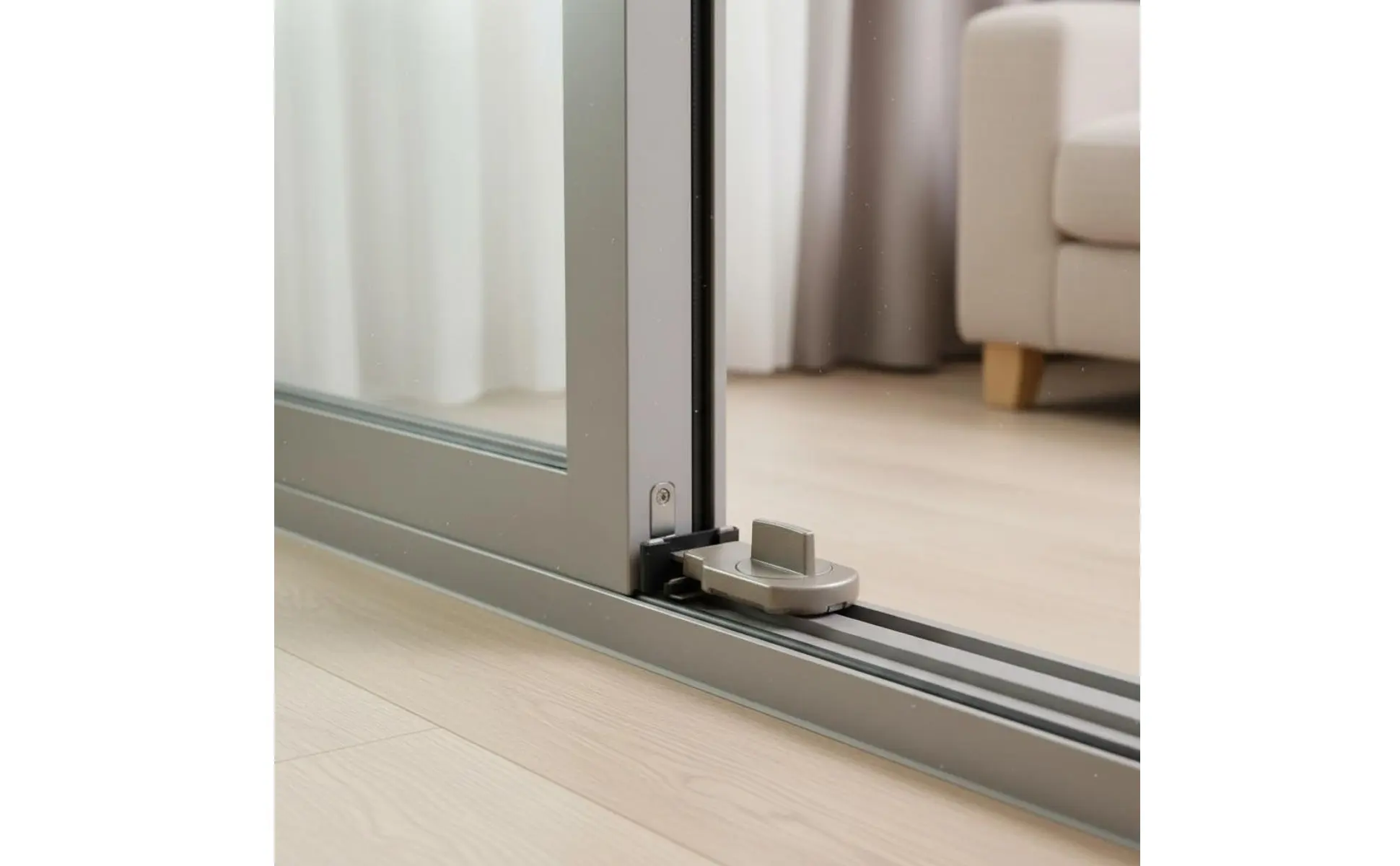Cerrojo compacto para ventana corredera