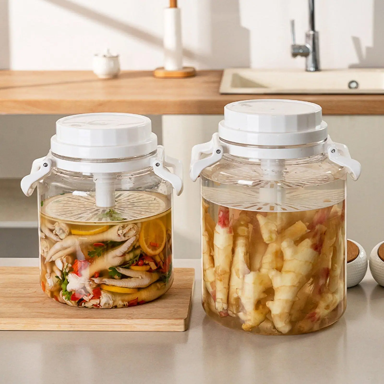 Recipiente hermético para alimentos de cocina, a prueba de fugas - imagen 5